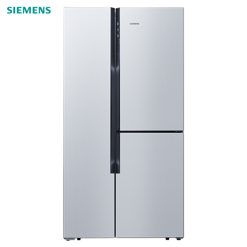 西门子（SIEMENS）BCD-569W(KA96FA16TI) 569升 混冷零度 变频三循环 对开门冰箱 （银色）