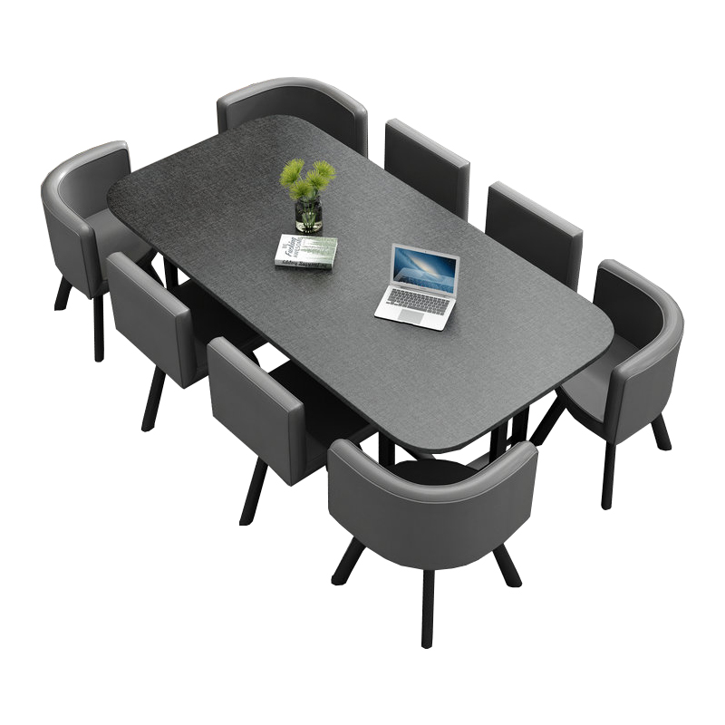 翼澜 会议桌 8位 套高清大图