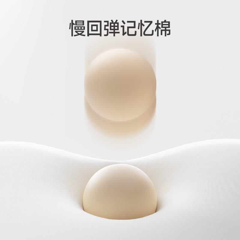 最生活深睡记忆棉枕头护颈椎助睡眠单人男女图片