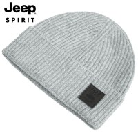 JEEP SPIRIT吉普秋冬新款羊毛帽子加厚护耳帽子针织保暖男女款帽子A0633