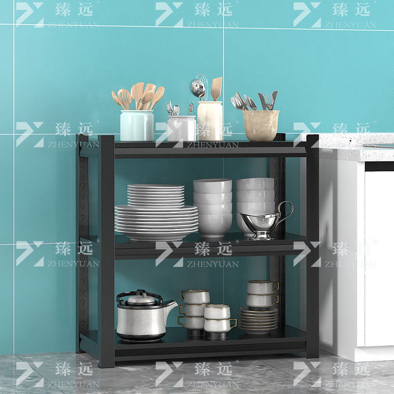 臻远ZY-ZWJ29 置物架落地收纳架仓库货架杂物整理架多层展示架铁架