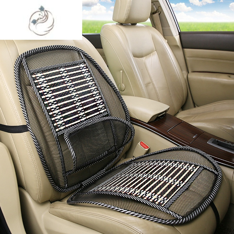 舒适主义夏季汽车凉垫腰靠通用凉快坐垫透气垫车用钢丝座垫凉垫汽车