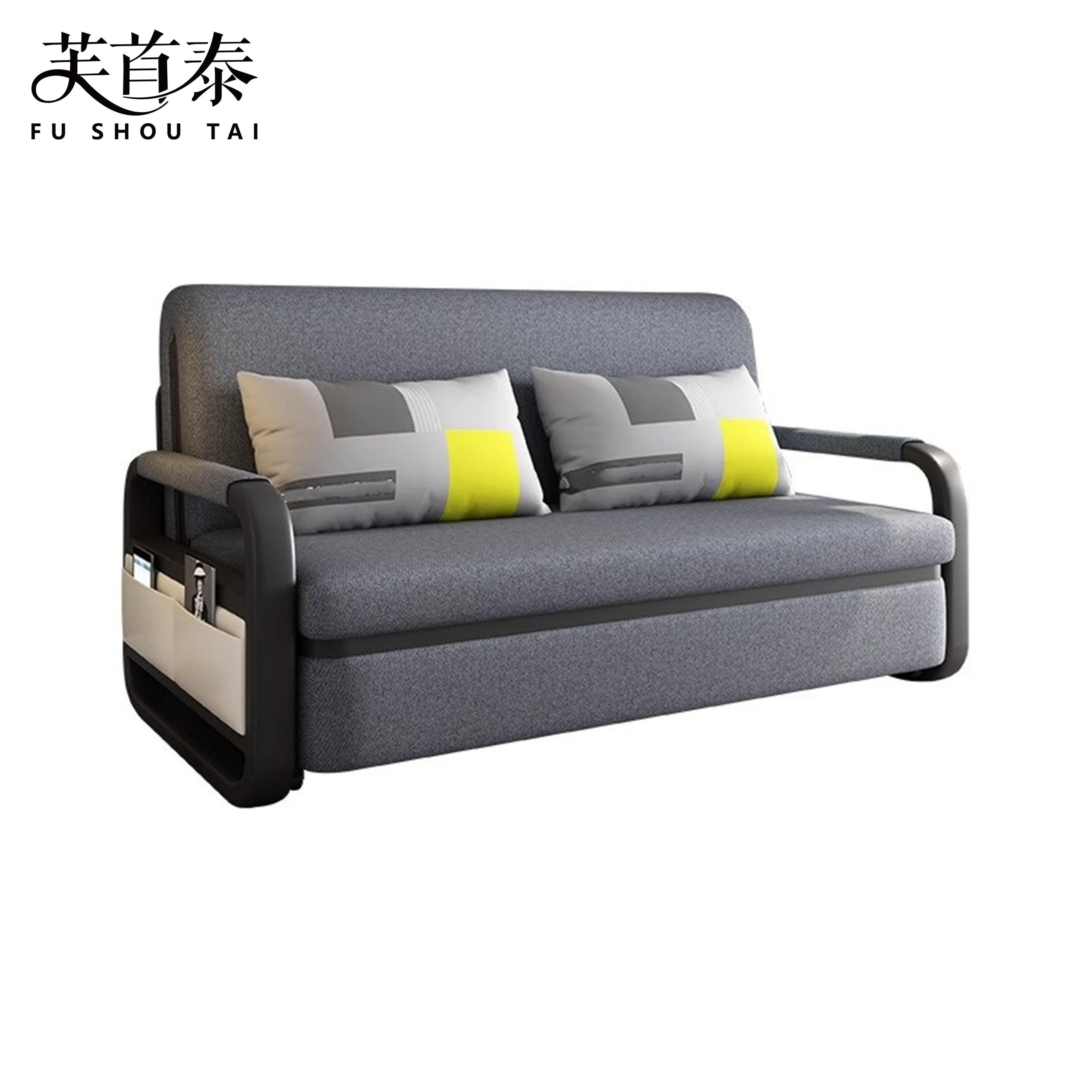 芙首泰可折叠沙发床1880*900*900mm张高清大图