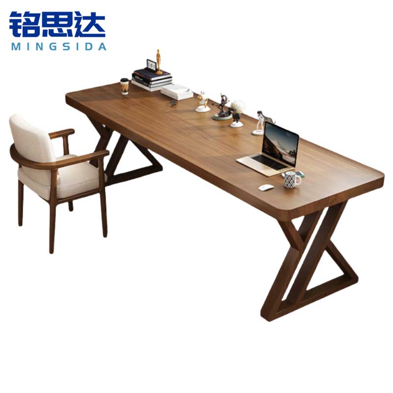 铭思达实木书桌 1.2米+1椅 套