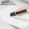 得力(deli)小号 撞色设计彩色美工刀壁纸刀裁纸刀 办公用品 尾部自带折刀器 红色 NS063-SA