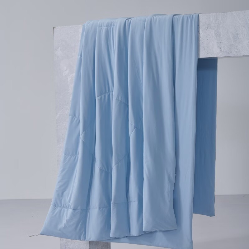 水星家纺 夏日凉方·夏日冰冰被(挪威蓝) 200cm×230cm高清大图