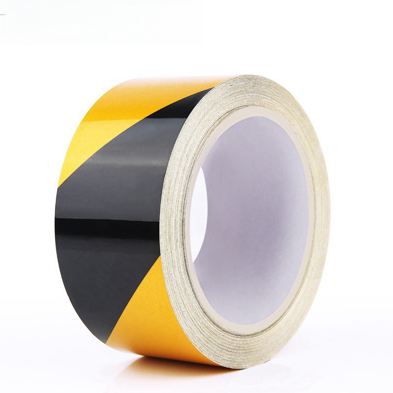 老计胶带 胶带 反光黑黄50mm*30m 卷