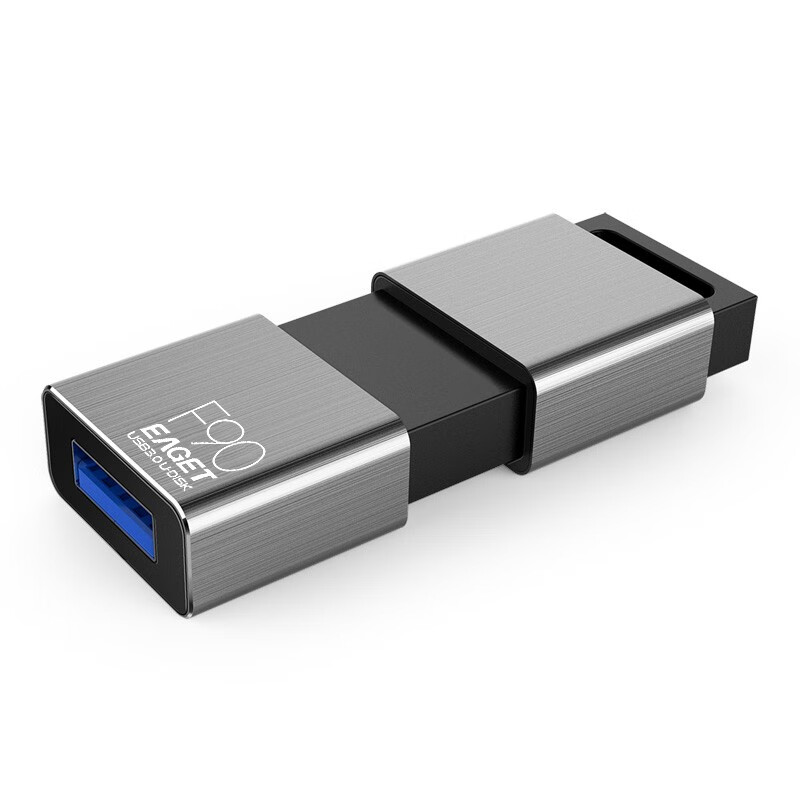 忆捷（EAGET）忆捷（Eaget）F90USB3.0商务金属U盘 简约时尚优盘 企业U盘 64G【USB3.0接口】