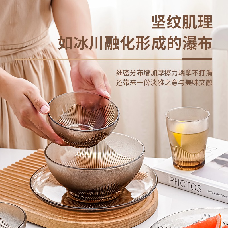 finsybo 伦娜典雅餐具套装 F-KDS7A 咖色高清大图