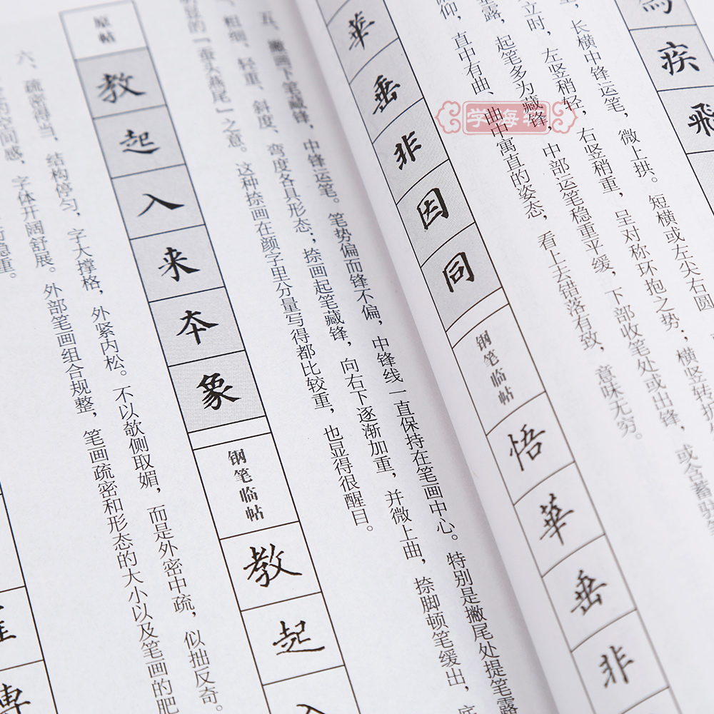 [正版]多宝塔碑跟名帖练钢笔书法唐颜真卿楷书硬笔字帖河南美术出版社学海轩图书书籍多宝塔多宝塔碑/跟名帖练钢笔书法侯登峰高清大图