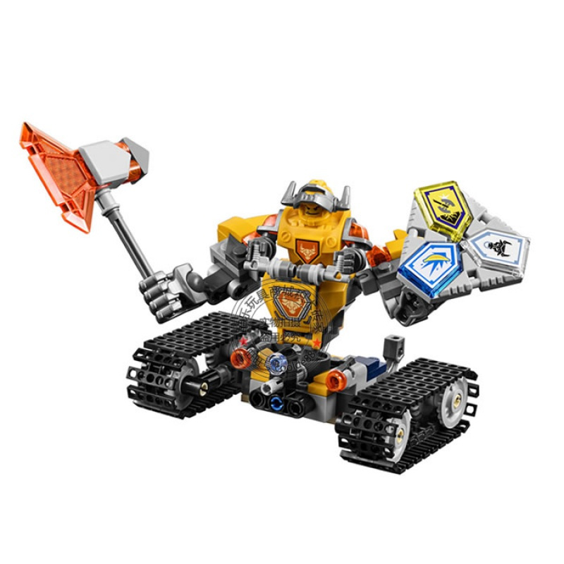 未来骑士团系列艾克索巨无霸钻孔战车兼容乐高拼装积木玩具70354 石头