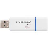 金士顿(Kingston)16GB U盘 DTIG4 高速优盘USB3.0 时尚色彩 蓝色