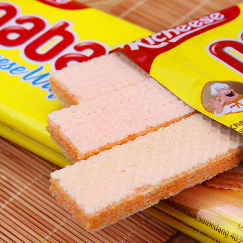 丽芝士奶酪威化饼nabati纳宝帝休闲零食