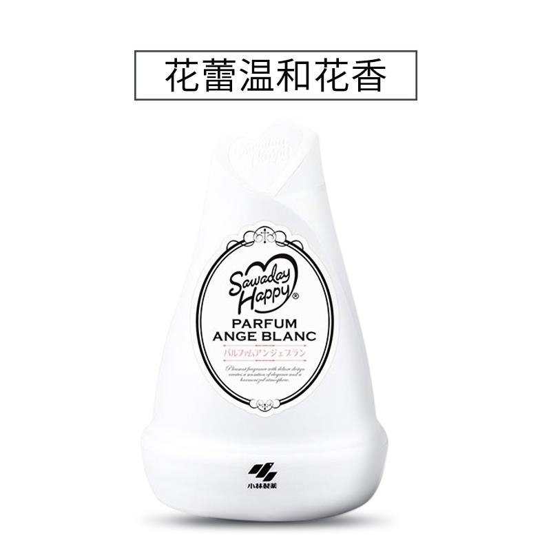 日本进口小林制药固体芳香剂室内除臭香薰空气清新车内衣橱消臭元 花蕾温和花香高清大图
