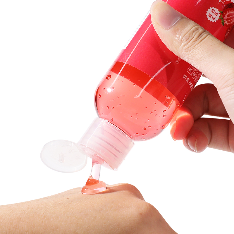 谜姬草莓味水果味润滑液免洗水溶性人体润滑液性器具润滑油情侣系列房事干涩私处后庭润滑剂男女通用情趣成人用品200ml高清大图