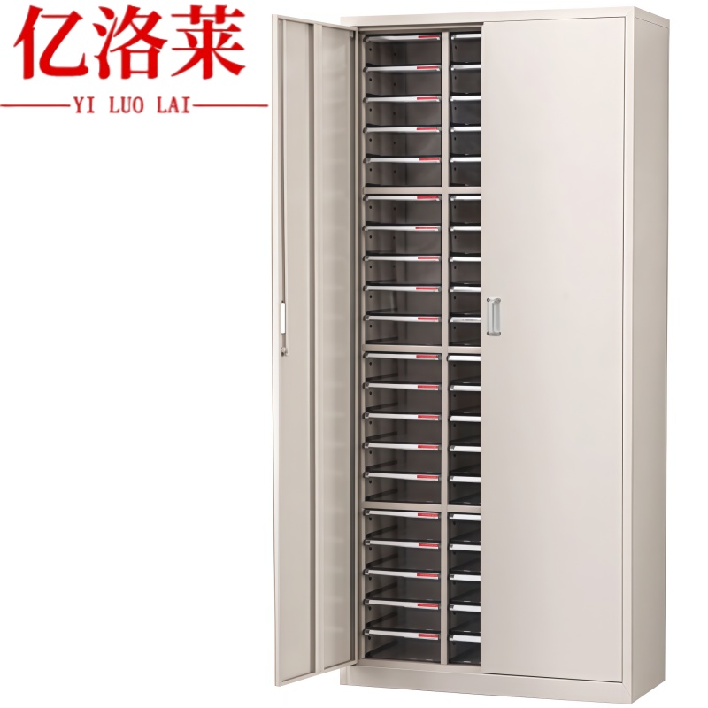 亿洛莱 有门文件柜 60抽 台高清大图