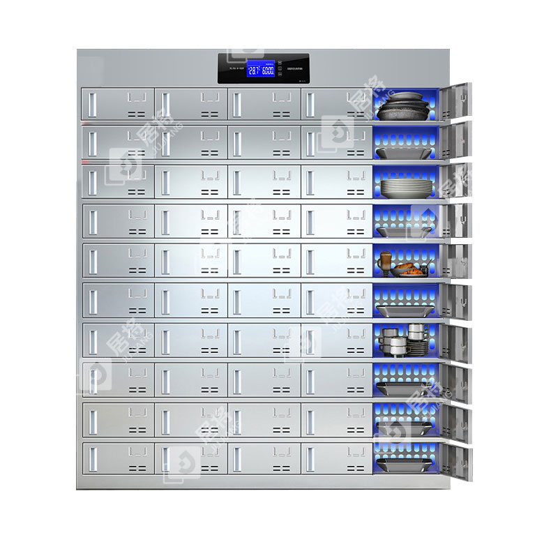 居将 JJ4022711 不锈钢消毒碗柜食堂餐具柜多门储物柜50门餐盘消毒柜