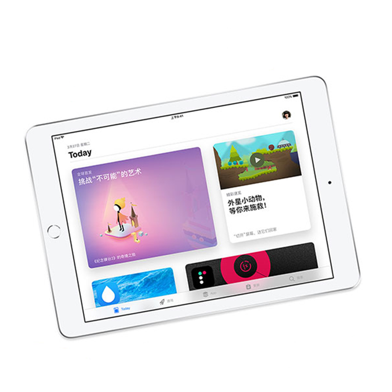 Apple ipad 苹果平板电脑 2018年新款9.7英寸 超薄 原装正品全新未激活 金色 wifi版 32GB