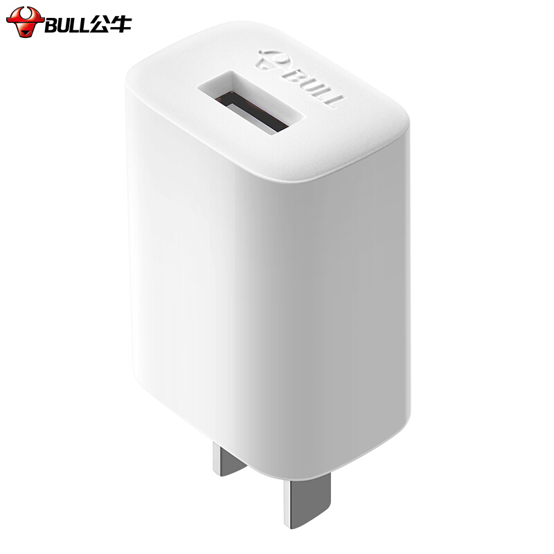 公牛(BULL) GNV-AUB101 5V2A充电头 白色 (单位:个)