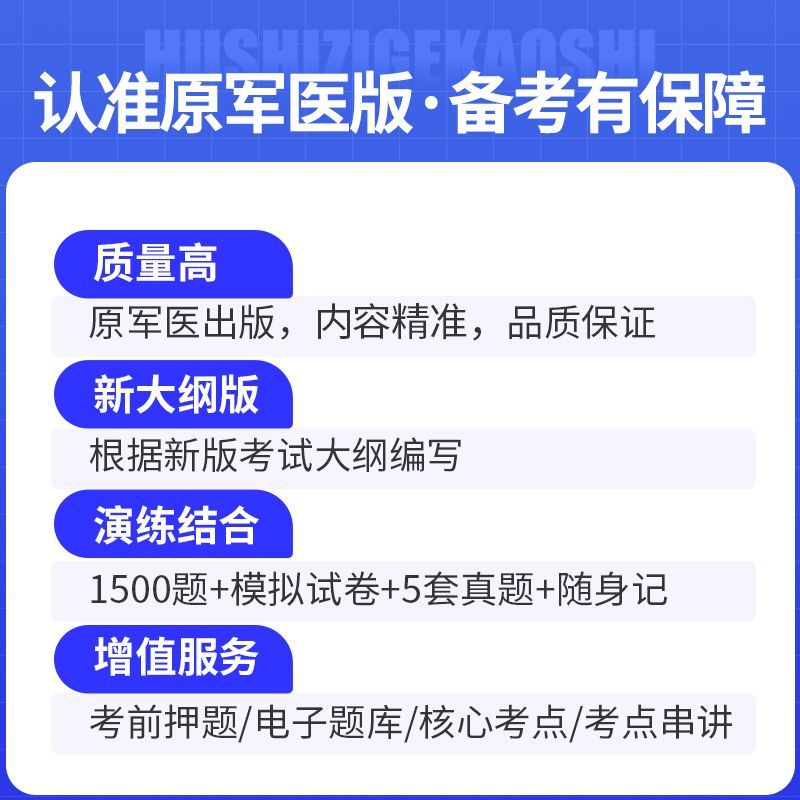 [专业实践能力]黄金讲义 [正版]2024年新版主管护师护理学中级资格考试历年真题精析模拟试卷机考题库精析1500题考点高清大图