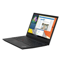联想ThinkPad E595 0MCD升级 15.6英寸轻薄窄边框商务笔记本电脑(锐龙R5-3500U 8G 1T+128G SSD 集显 Win10 高清屏)黑色
