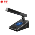 惠度（HuiDu）HD-970B专业有线全数字会议系统桌面式摄像跟踪远距拾音高端工程会议演讲表决智能方管电容麦代表单元