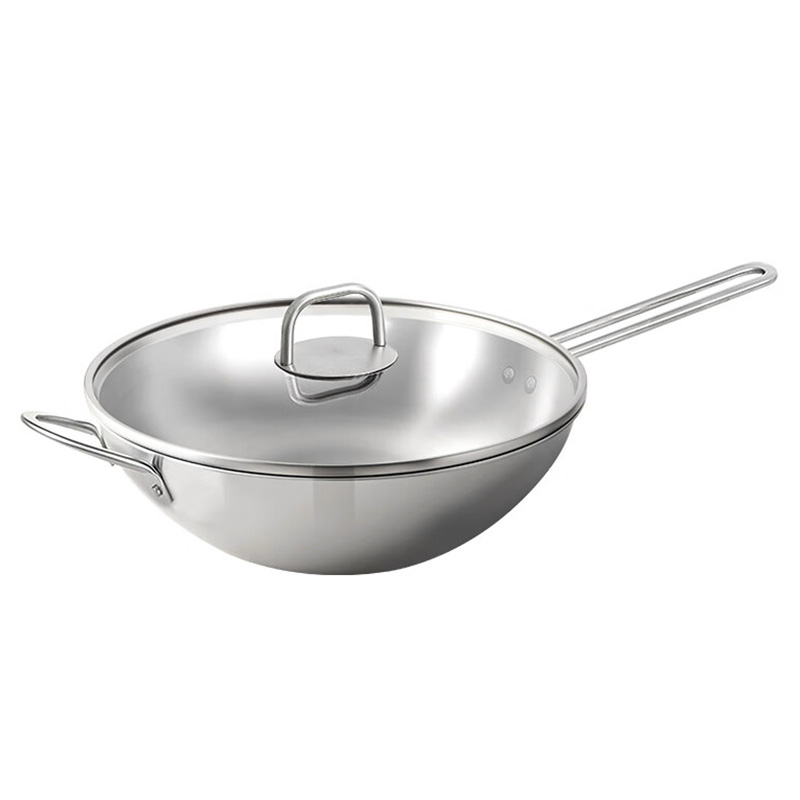 双立人炒锅30cm中式不锈钢炒菜锅无涂层66429-300-982
