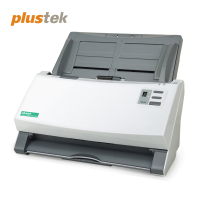 精益(Plustek)PS3140U A4高速扫描仪彩色双面自动馈纸办公文档卡片发票条码识别命名扫描仪