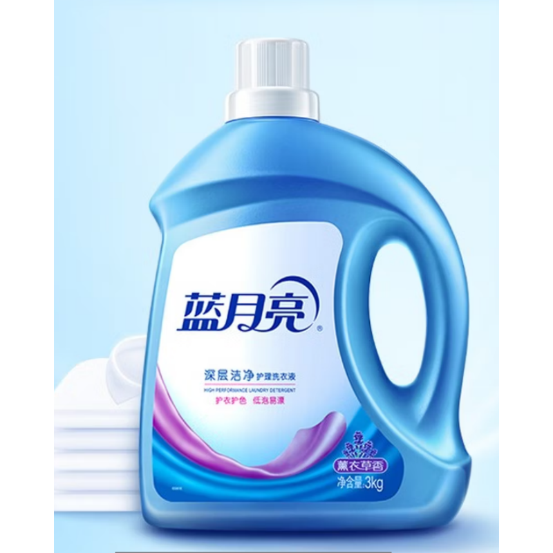 3公斤洗衣液 蓝月亮高清大图