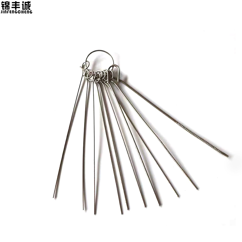 锦丰诚 不锈钢通针 10件套 盒高清大图