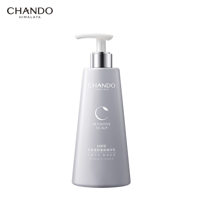 自然堂(CHANDO)头皮护理丰盈强韧蓬顺精华乳550mL高清大图