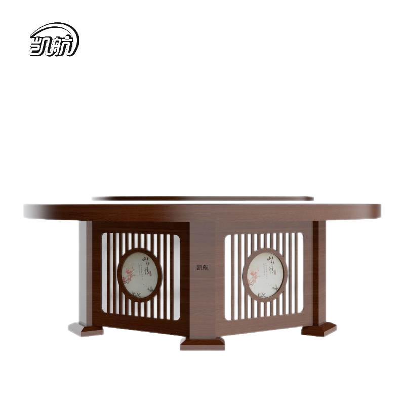 凯航中式圆形会议桌KH-25YXHYZ个高清大图