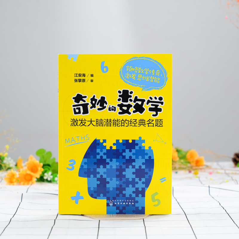 [正版] 奇妙的数学 激发大脑潜能的经典名题 6-12-15岁中小学生教辅课外读物 经典数学名题 畅游奇趣的数学王国高清大图