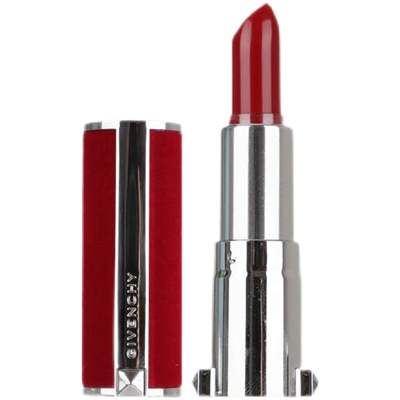 纪梵希(GIVENCHY)小羊皮红丝绒#N37口红小样 1支 高定皮革丝绒妆效持久水润高清大图
