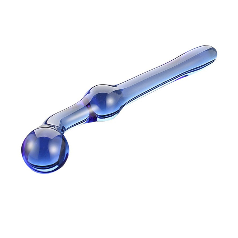 水晶玻璃仿真阳具刺激G点女用快感自玩棒夫妻房事情趣用品欲仙高清大图
