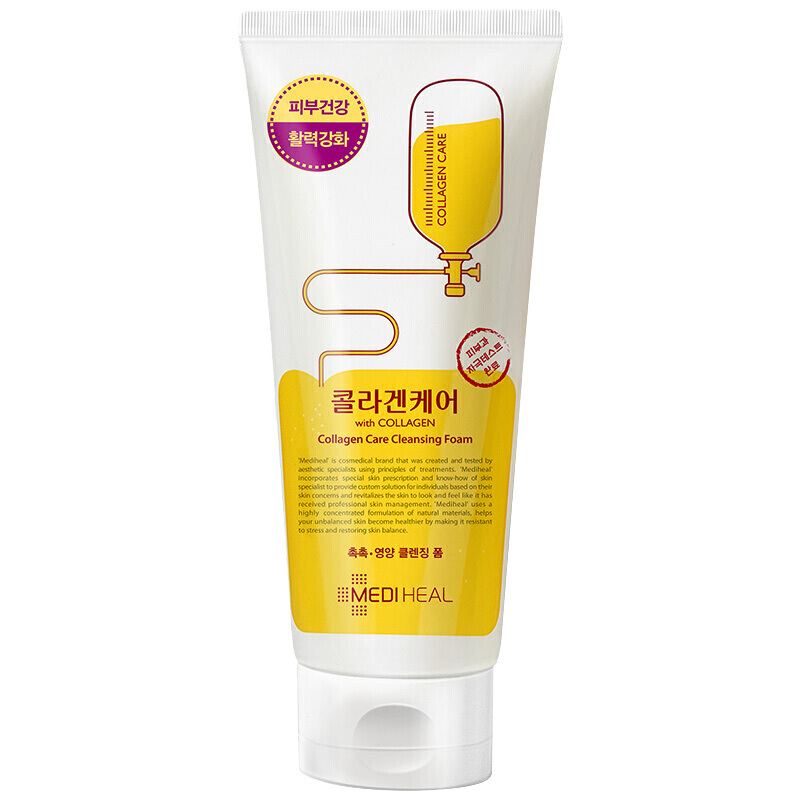 Mediheal 美迪惠尔 胶原弹力泡沫 洁面乳 170ml/瓶 水润光滑 可莱丝