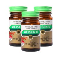 [3瓶装]胃仙-U 原装正品 港版胃仙U 胃药胃散 胃仙U100粒 不是膳食营养补充剂