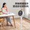 美的(Midea)落地扇空气循环扇对流家用电风扇办公室宿舍定时四季节能风扇GAG24JR