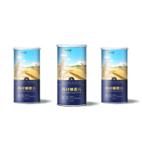 阴山优麦 高纤黑麦片1.2kg礼盒 膳食纤维冲饮冲调早餐代餐免煮即食燕麦片