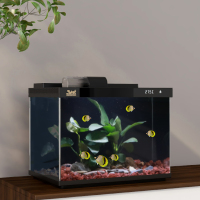 森森.金麟超白玻璃鱼缸客厅小型家用水族箱生态过滤金鱼2024新款