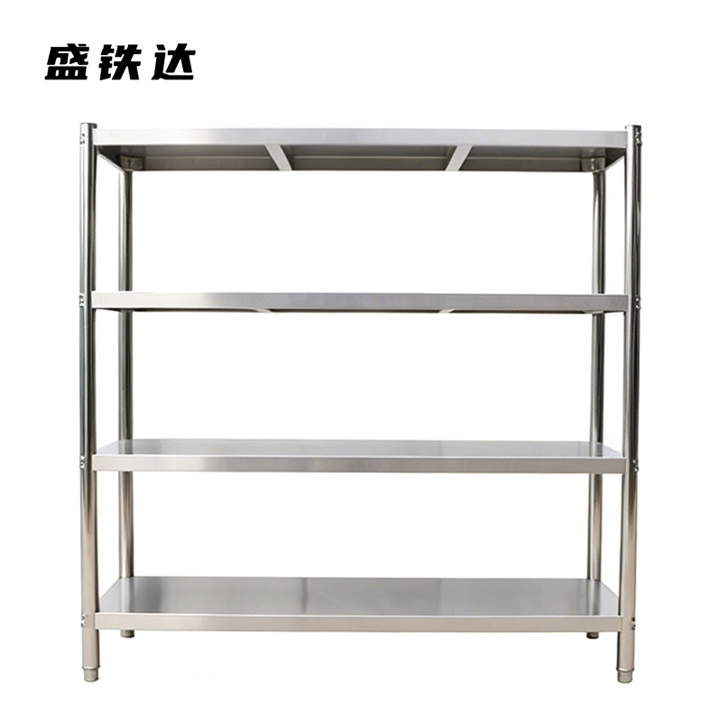盛铁达 不锈钢四层货架150*50*155cm STD-CJ013 台高清大图