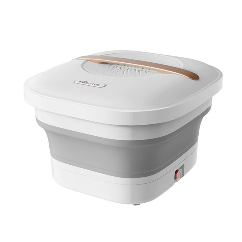 小熊足浴盆折叠便携按摩加热智能恒温足疗泡脚桶ZYP-C04X5