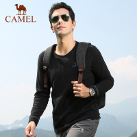 CAMEL骆驼户外抓绒衣 秋冬情侣款男女套头圆领长袖抓绒衣