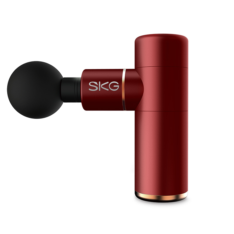 七夕情人节礼物SKG F3烈焰红筋膜枪家用按摩枪深层肌肉放松器小型迷你健身减脂电动经膜仪