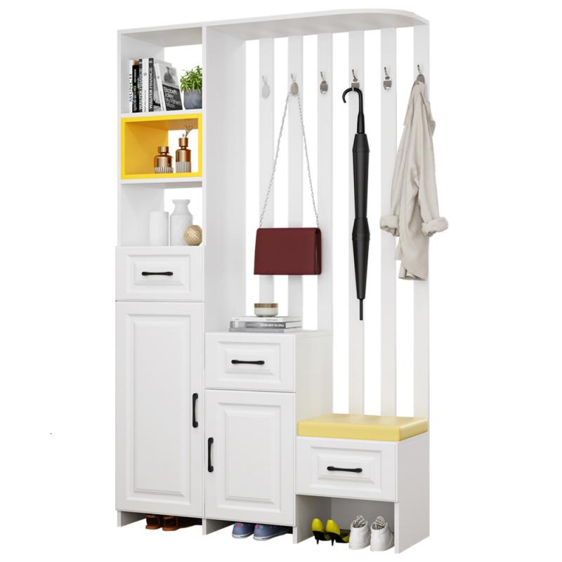 森美人酒柜现代简约屏风隔断柜客厅进入户玄关柜鞋柜一体轻奢装饰柜高清大图