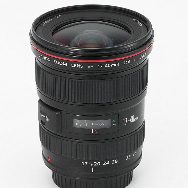 佳能(Canon) EF 17-40MM f/4L USM 广角红圈单反镜头