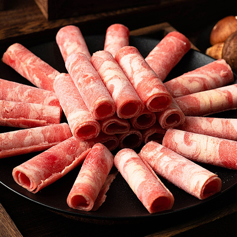 货出六盘 宁夏西吉县谷草饲喂养 六盘山牛肉 精品黄牛牛肉卷250g*6高清大图