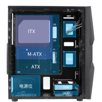铭能 i9级十核2670V2/GTX1660Ti独显显/16G内存/512G SSD固态 台式电脑 台式机 电脑主机 组装电脑 家用办公商务娱乐炒股学生游戏电脑台式组装机