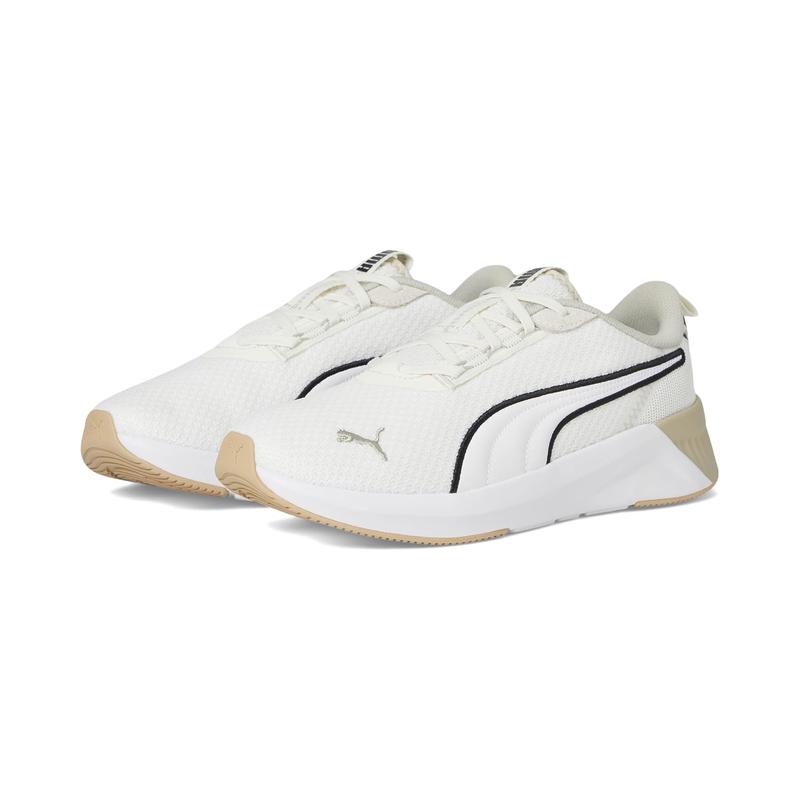 彪马(Puma)女鞋时尚舒适轻便EVA材质低帮综合训练鞋室内健身运动 Warm_White/Desert_Dust 40.5