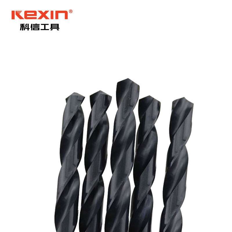 科信(kexin)高速钢直柄麻花钻头 电钻钻头 4.5mm KX596 10支/盒 1盒高清大图